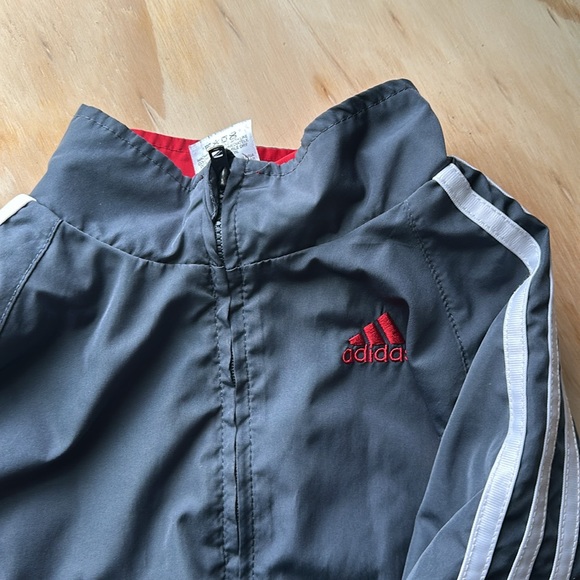 Set of 2 Adidas jackets size 7 windbreaker light coat bundle - Picture 3 of 6